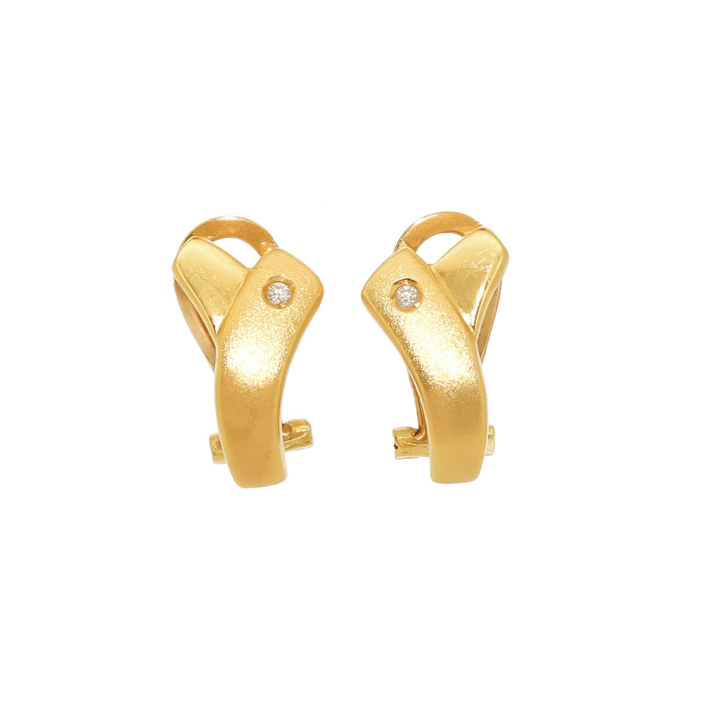 PENDIENTES CON DIAMANTE