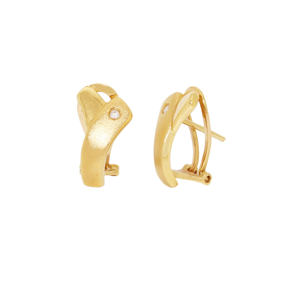 PENDIENTES CON DIAMANTE