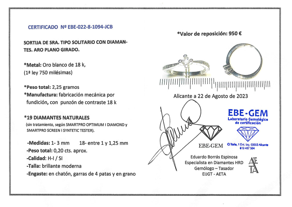 SOLITARIO CON BRILLANTES