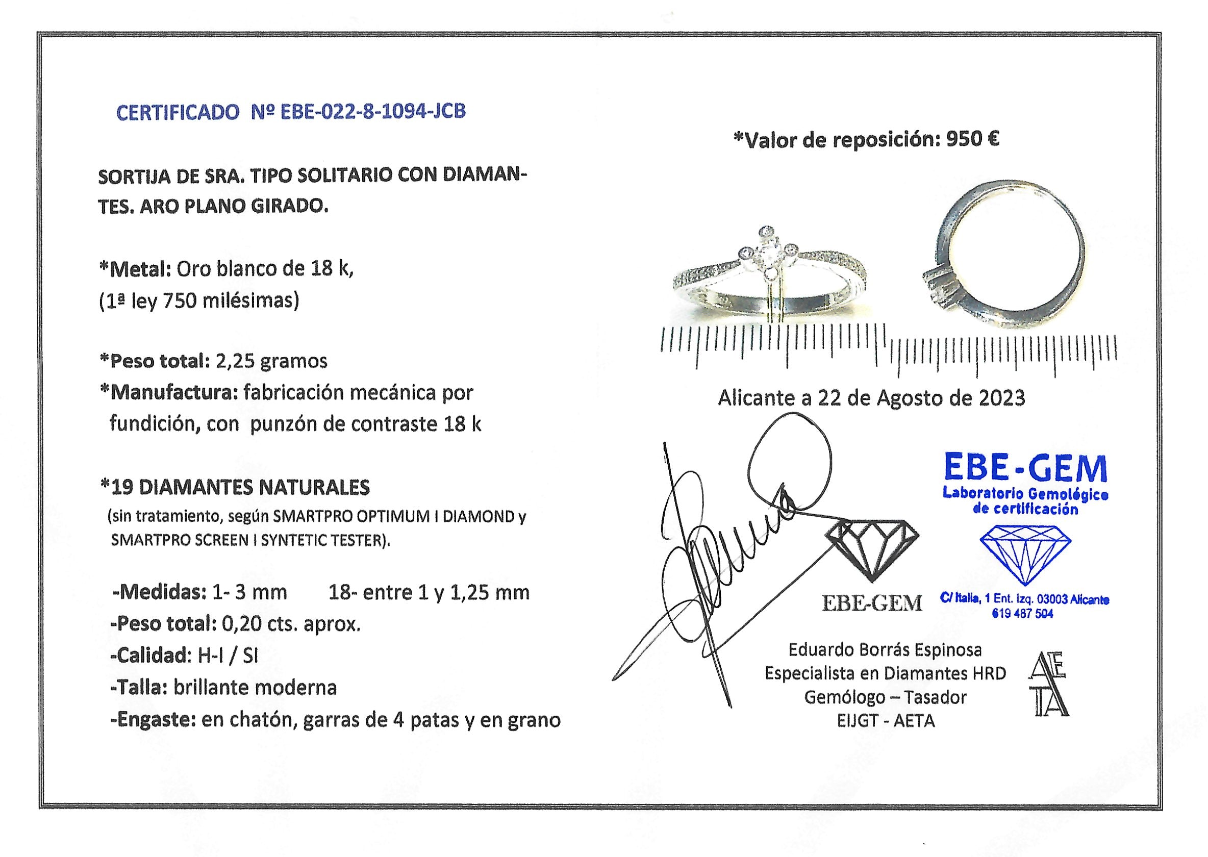 SOLITARIO CON BRILLANTES
