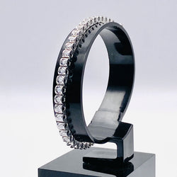 PULSERA RIVIERE ORO BLANCO Y DIAMANTES