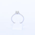 SOLITARIO PLATINO CON BRILLANTE