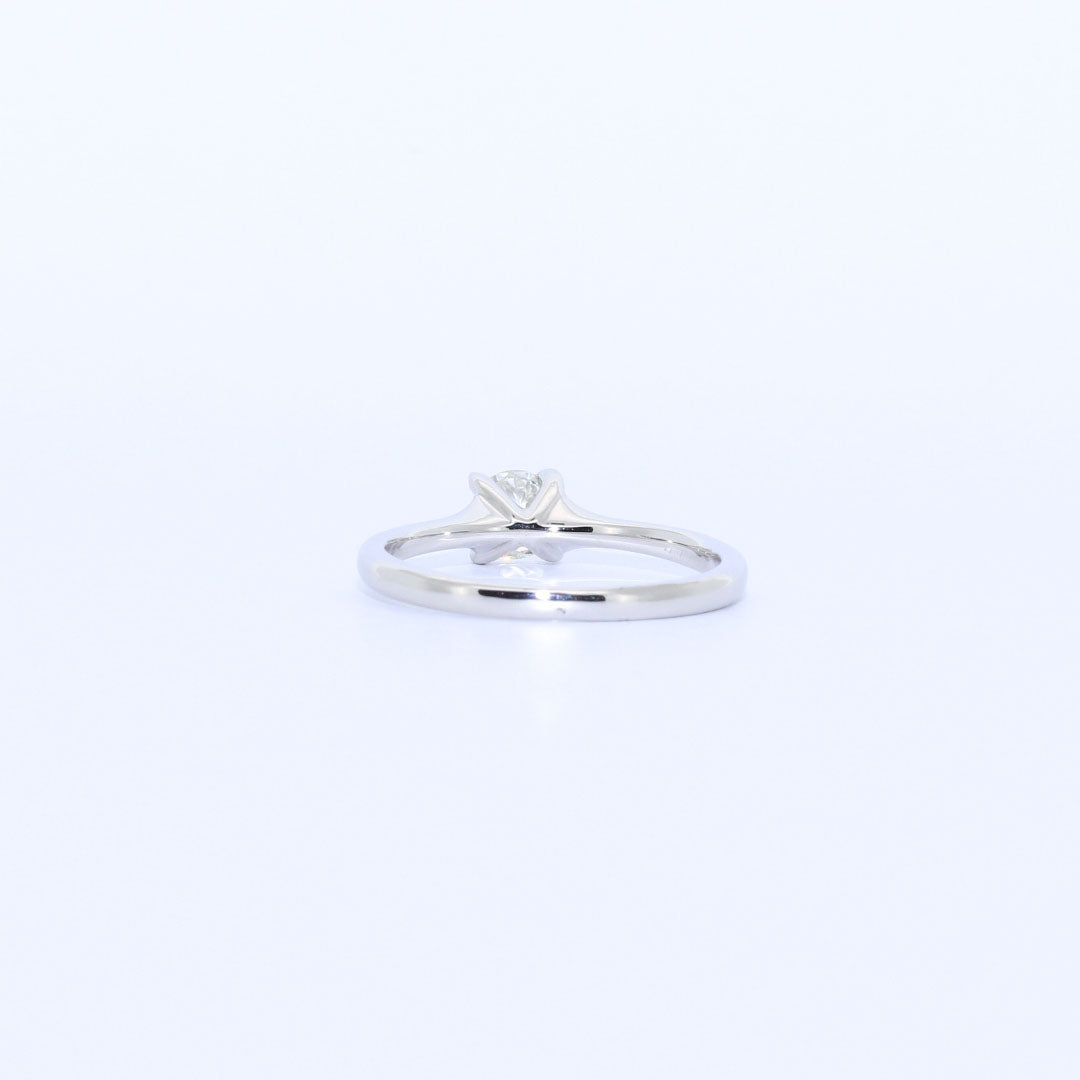 SOLITARIO PLATINO CON BRILLANTE