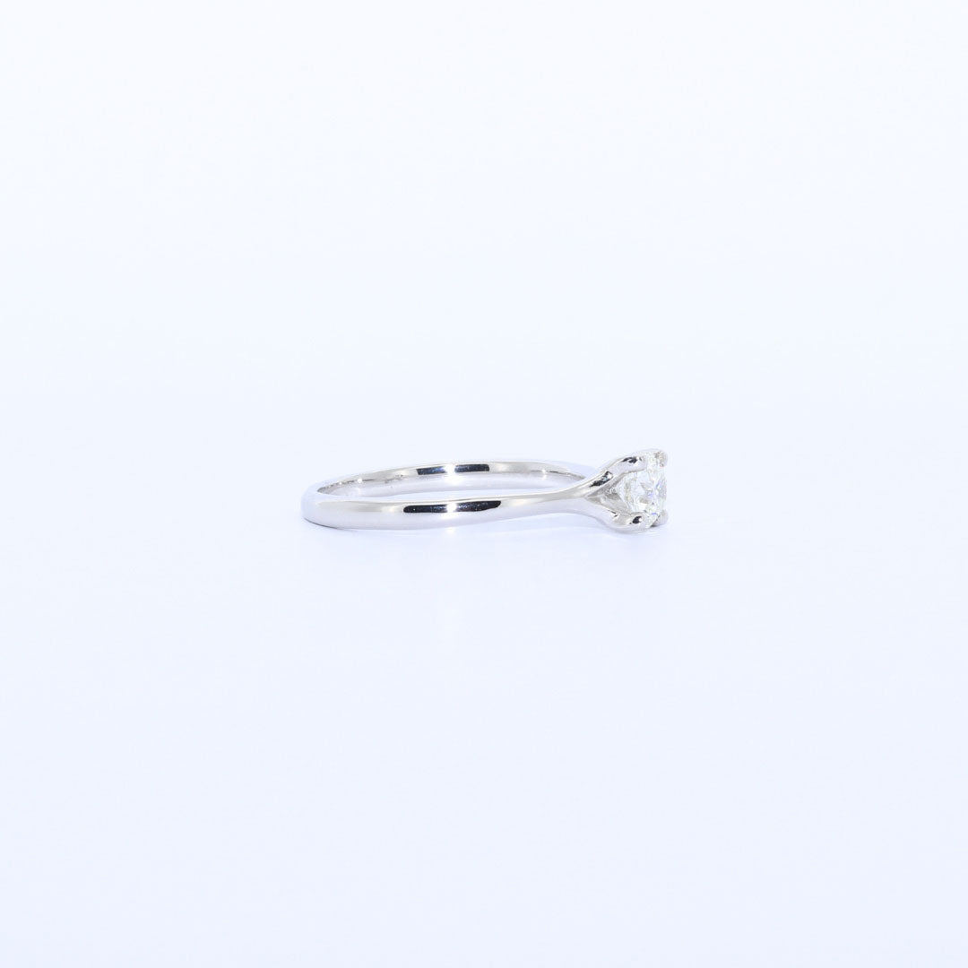 SOLITARIO PLATINO CON BRILLANTE