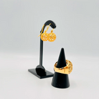 CONJUNTO SORTIJA + PENDIENTES TOUS