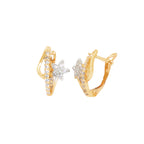 PENDIENTES FLOR CON CIRCONITAS