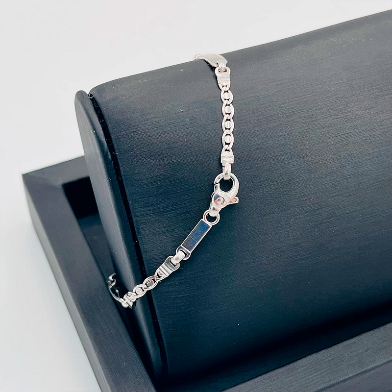 PULSERA ORO BLANCO
