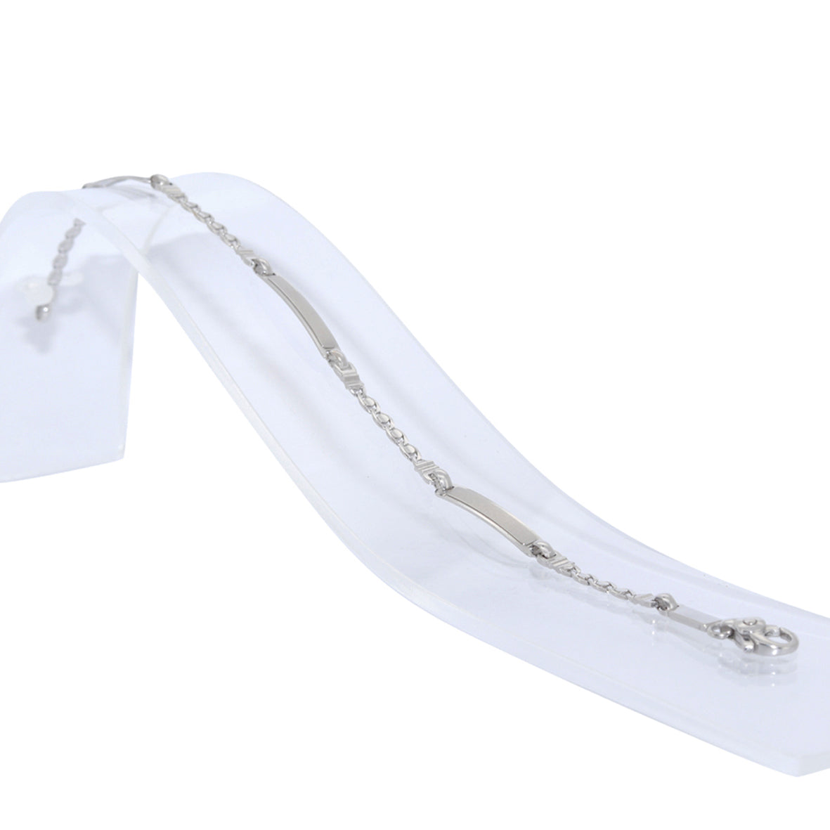PULSERA TIPO CARTIER ORO BLANCO