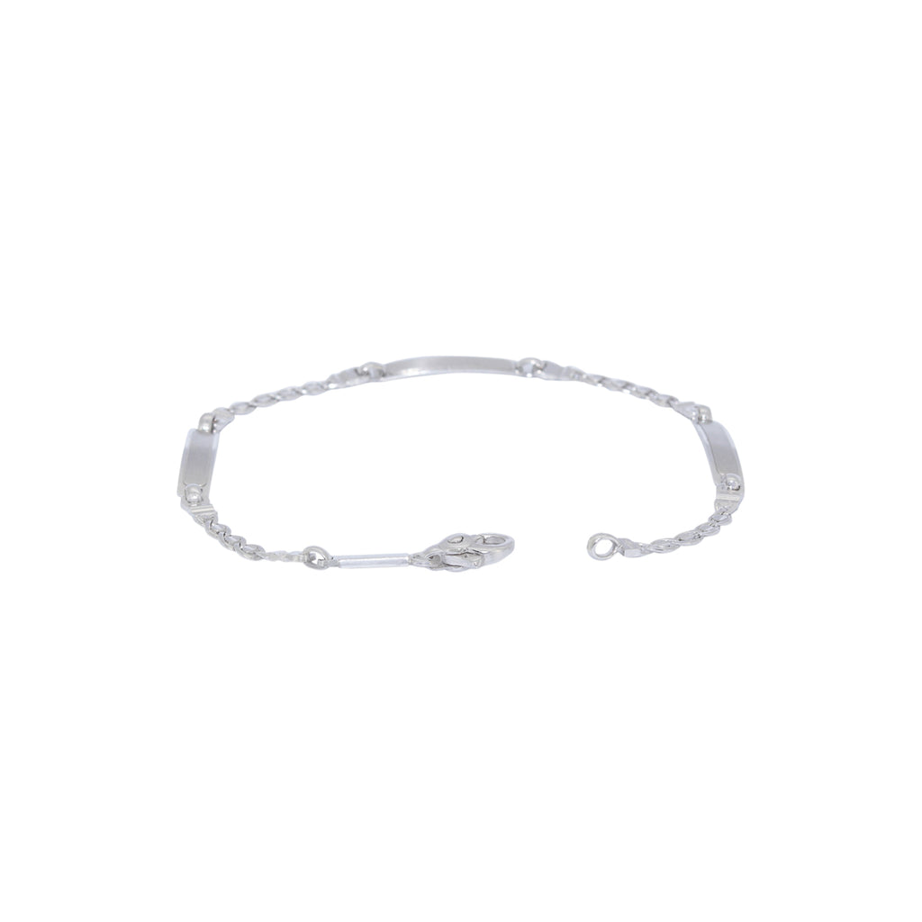 PULSERA TIPO CARTIER ORO BLANCO