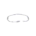 PULSERA TIPO CARTIER ORO BLANCO