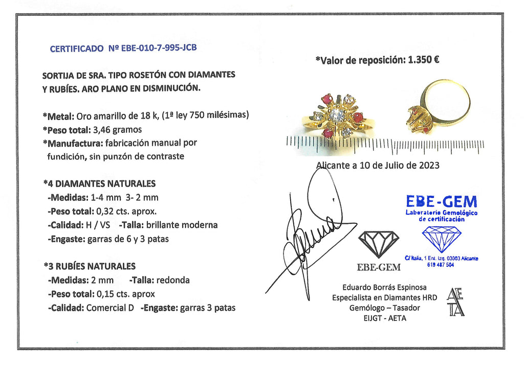 ANILLO FLOR
