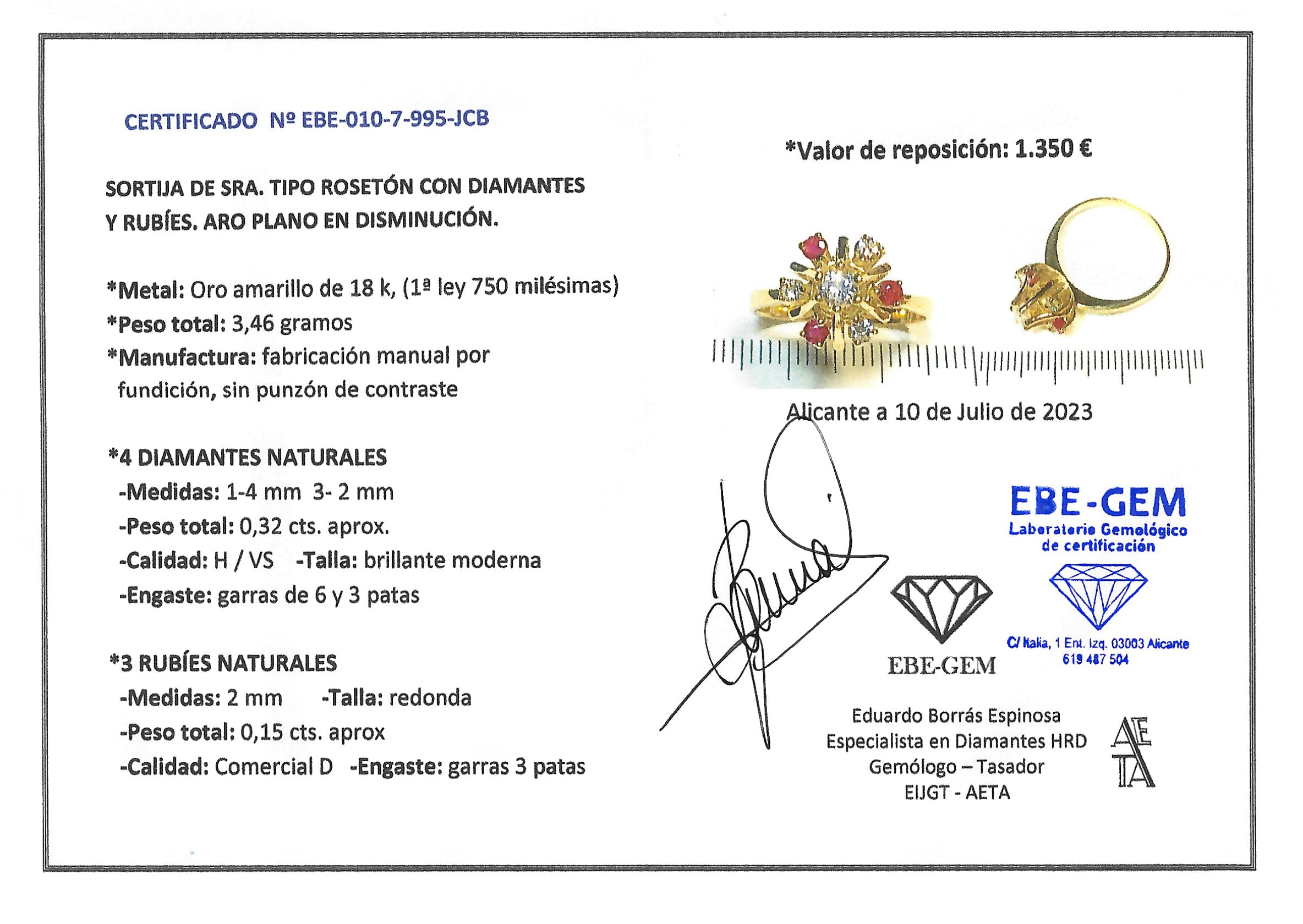 ANILLO FLOR