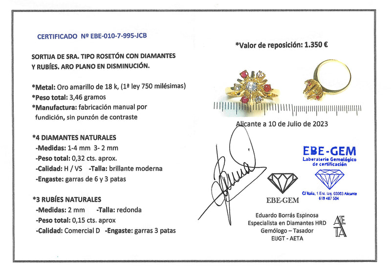 ANILLO FLOR