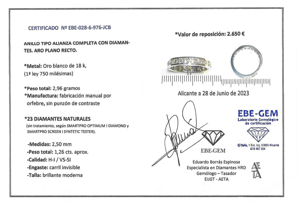 ANILLO BRILLANTES SINFIN