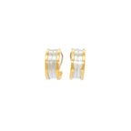 PENDIENTES BVLGARI BICOLOR