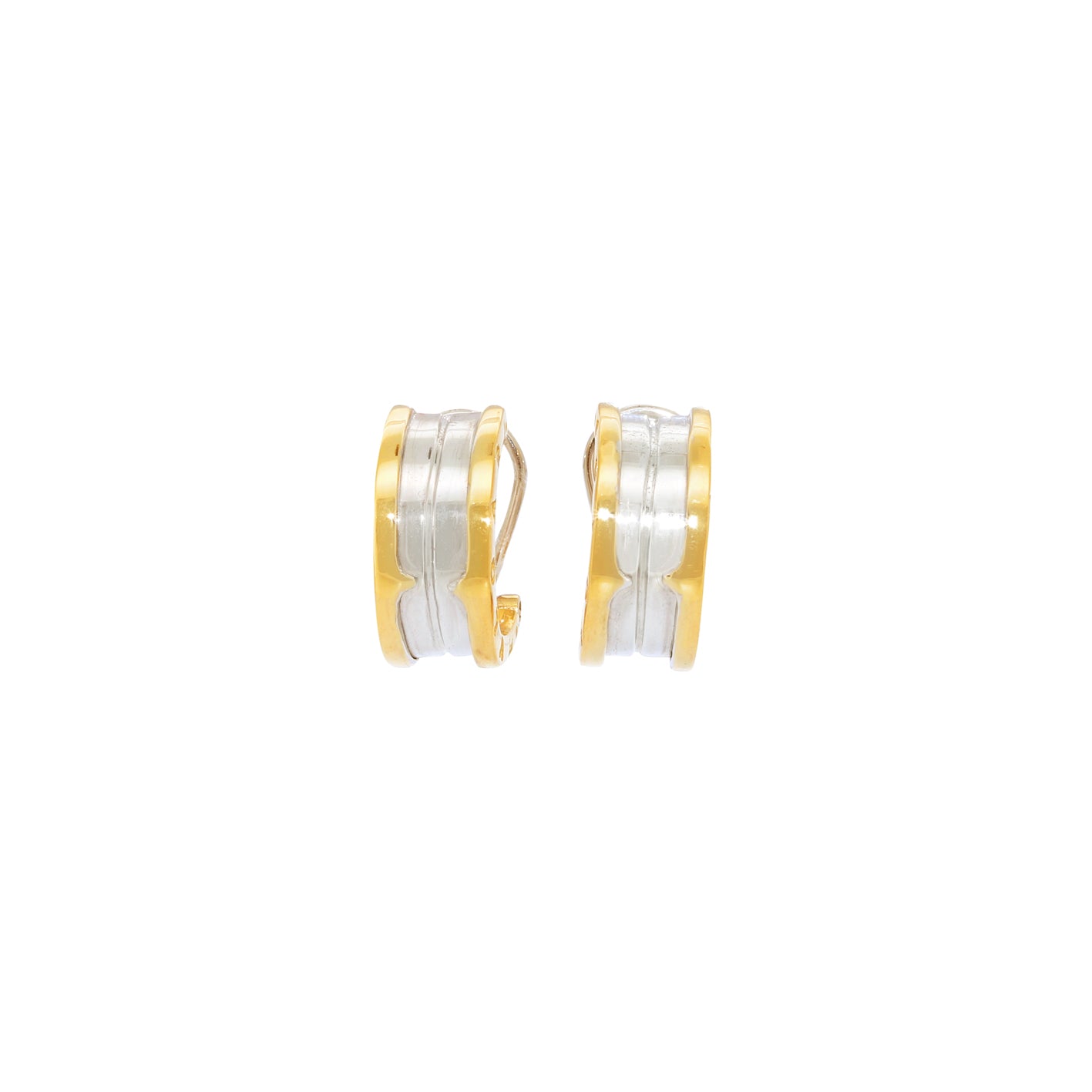 PENDIENTES BVLGARI BICOLOR