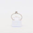 SOLITARIO ORO BLANCO CON BRILLANTE