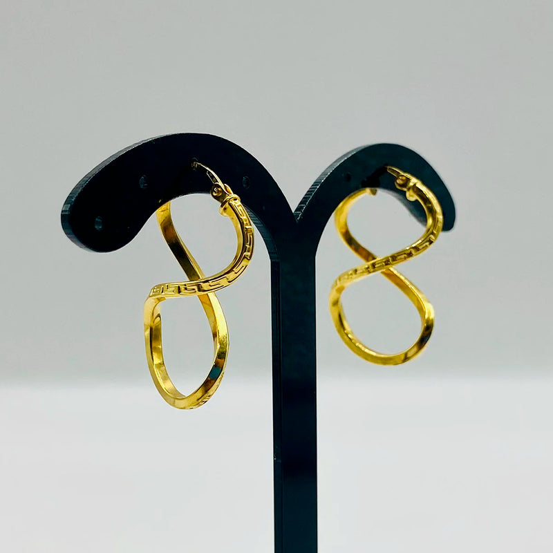 PENDIENTES INFINITO CON GRECA