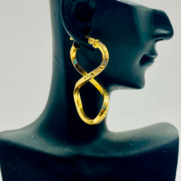 PENDIENTES INFINITO CON GRECA
