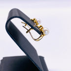 CONJUNTO ANILLO Y PENDIENTES CON PERLA