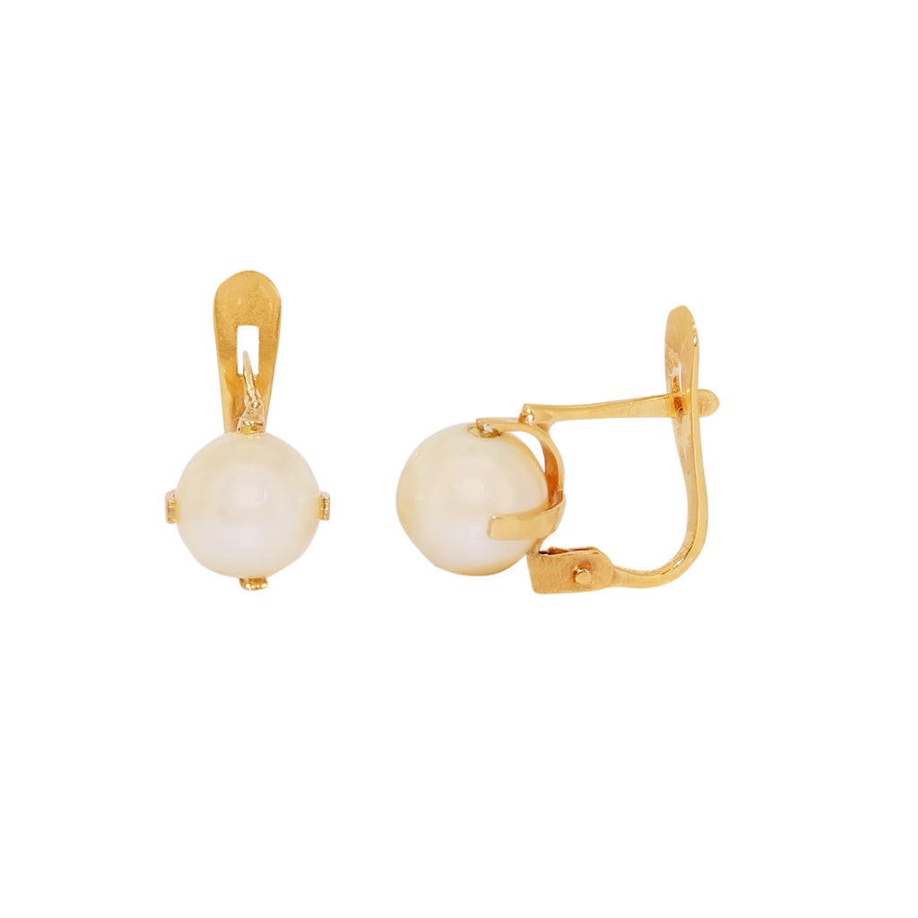 PENDIENTES CON PERLA
