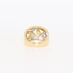 ANILLO FLORES BICOLOR
