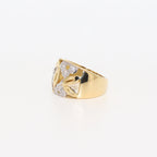 ANILLO FLORES BICOLOR