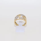 ANILLO FLORES BICOLOR
