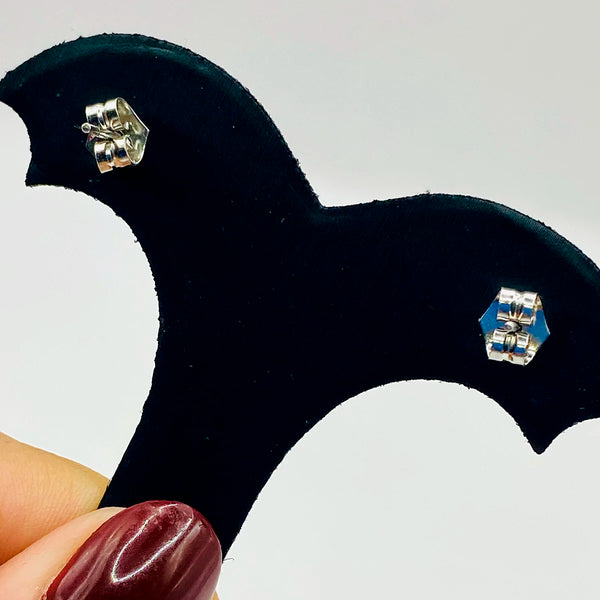 PENDIENTES ORO BLANCO CON BRILLANTE