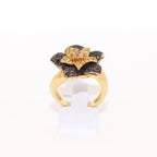 ANILLO FLOR NEGRA