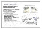 PENDIENTES FLOR DE ORO BLANCO CON DIAMANTES Y PERLAS
