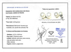 PENDIENTES ORO BLANCO Y PERLA