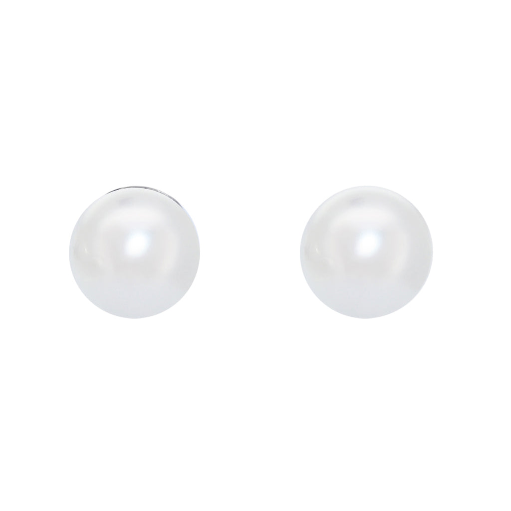 PENDIENTES ORO BLANCO Y PERLA