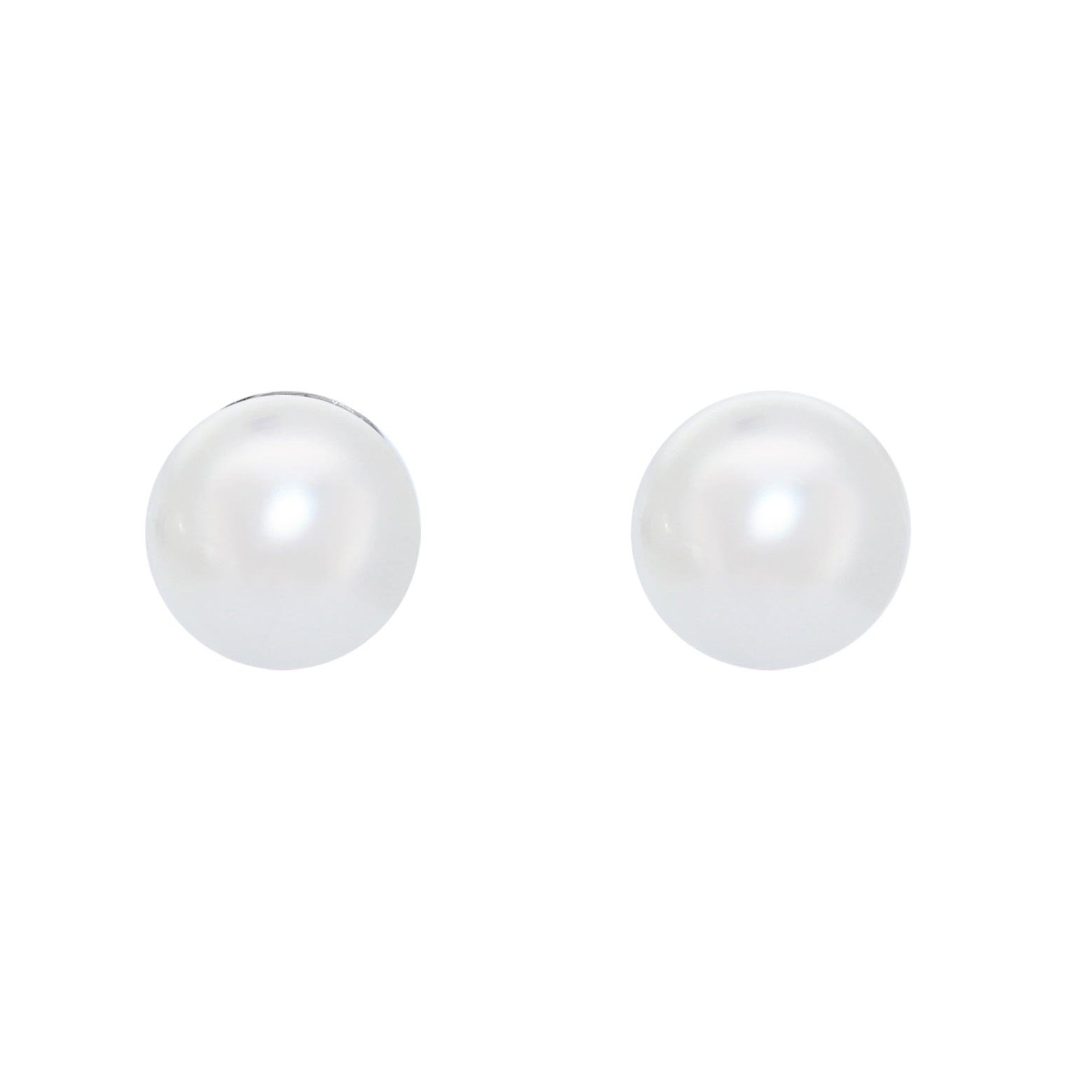 PENDIENTES ORO BLANCO Y PERLA