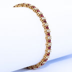 PULSERA RIVIERE RUBIS Y BRILLANTES