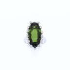 SORTIJA TURMALINA VERDE