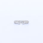 SOLITARIO ORO BLANCO BRILLANTES