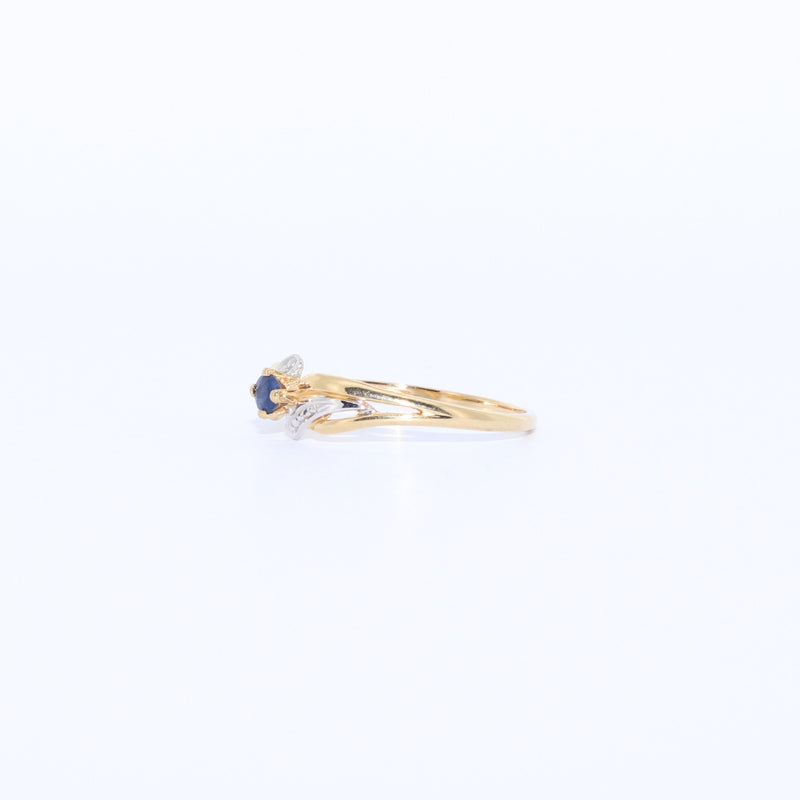 ANILLO BICOLOR ZAFIRO