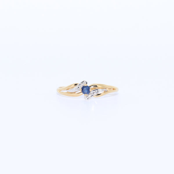 ANILLO BICOLOR ZAFIRO