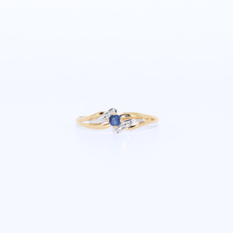 ANILLO BICOLOR ZAFIRO