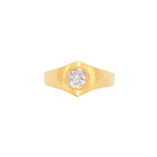 SOLITARIO MUJER CON DIAMANTE