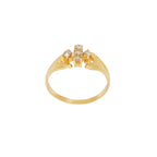 ANILLO CON BRILLANTES