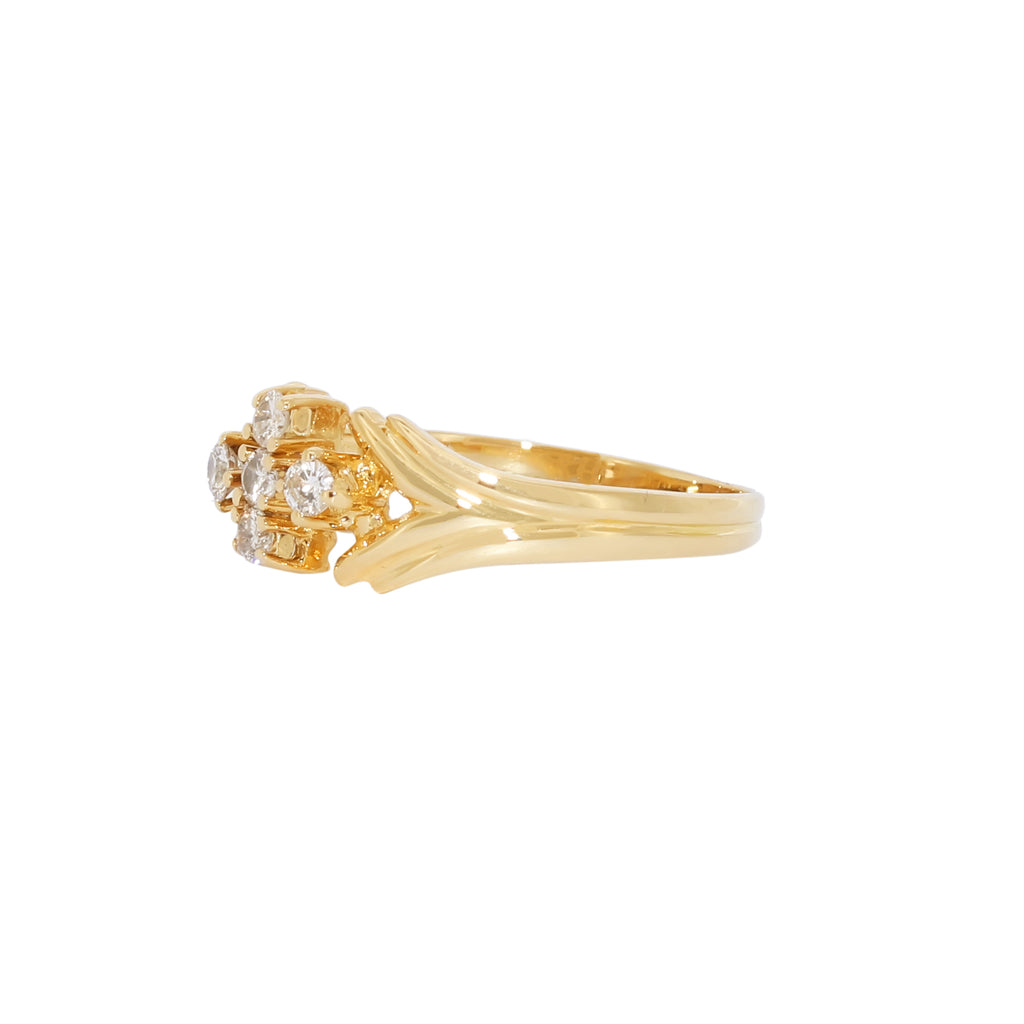 ANILLO CON BRILLANTES