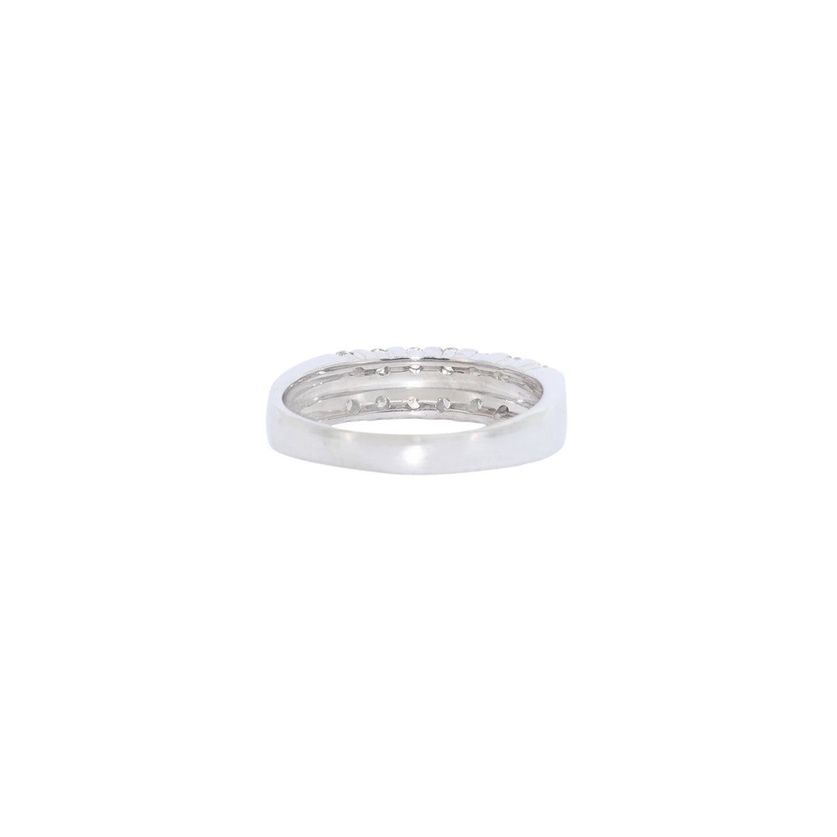 SORTIJA ORO BLANCO CON BRILLANTES