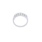 SORTIJA ORO BLANCO CON BRILLANTES