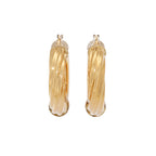 PENDIENTES ARO BICOLOR