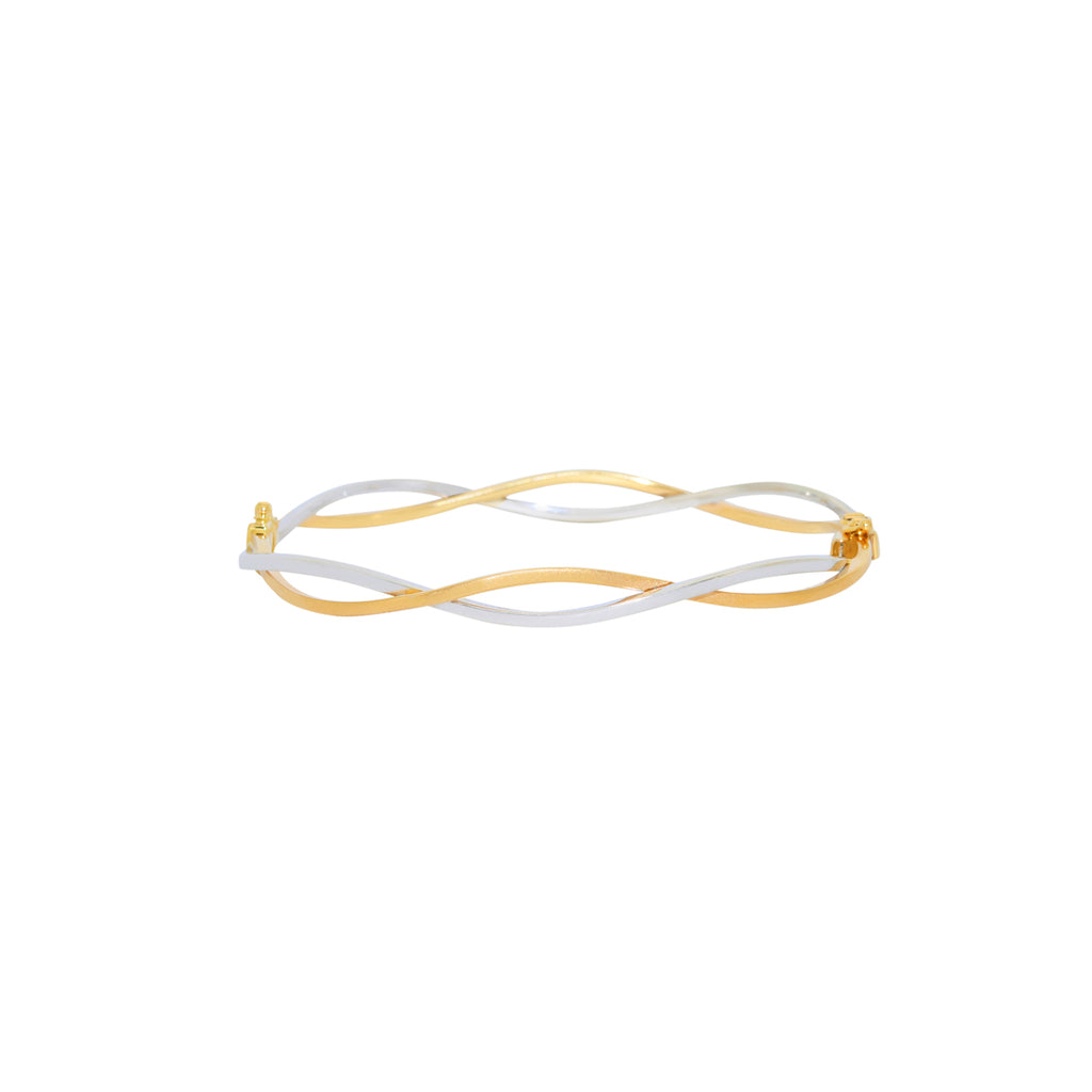 PULSERA RIGIDA BICOLOR