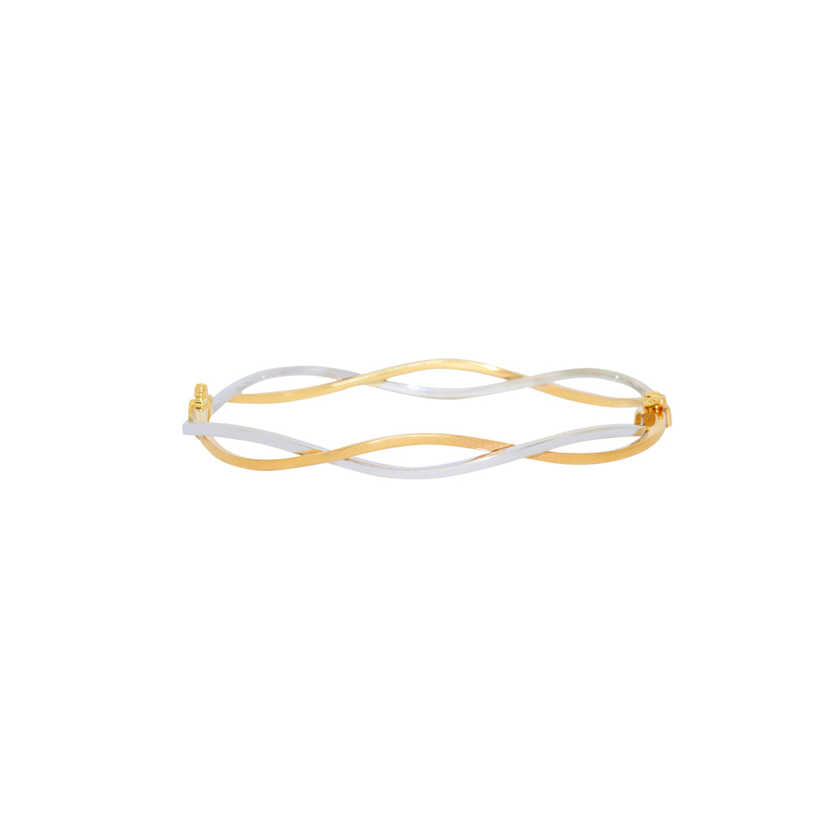 PULSERA RIGIDA BICOLOR
