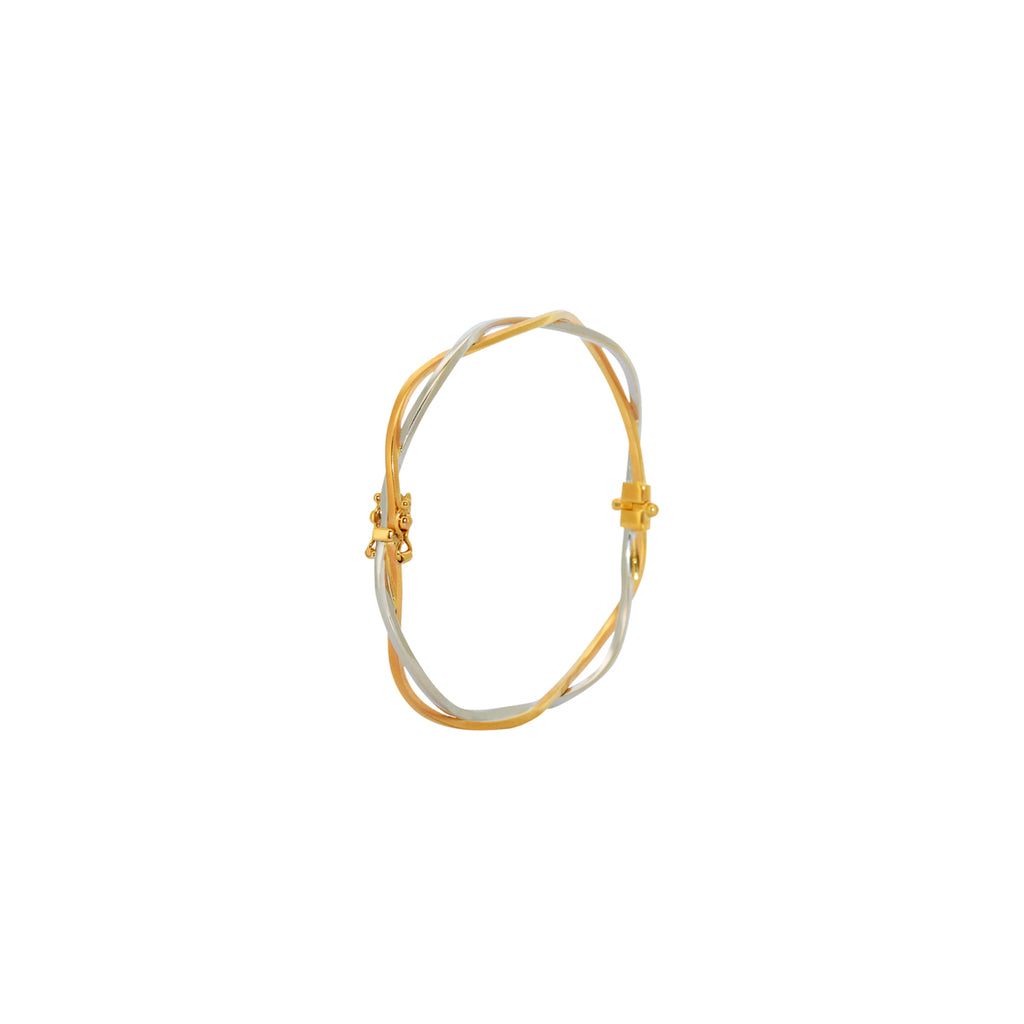 PULSERA RIGIDA BICOLOR