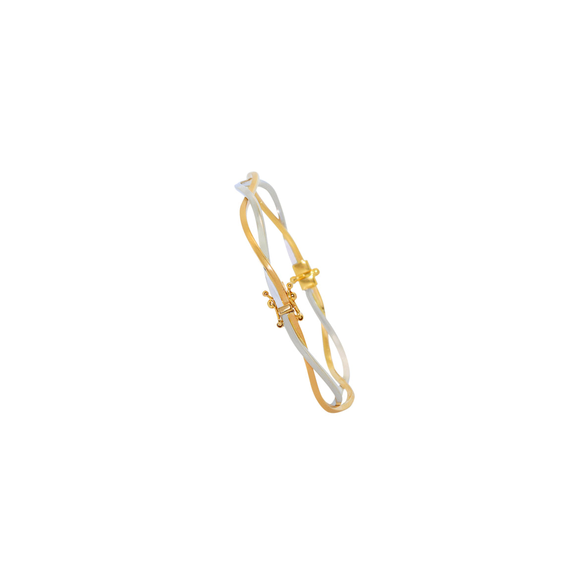 PULSERA RIGIDA BICOLOR
